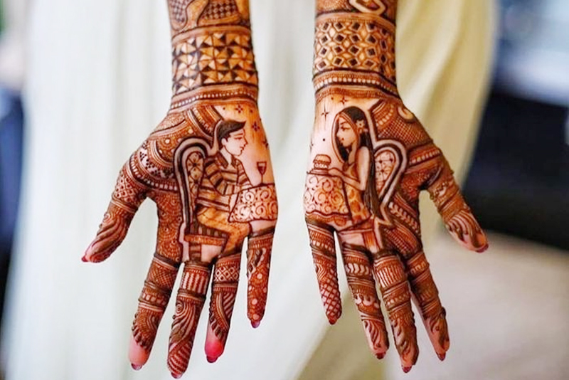 Portrait Mehndi